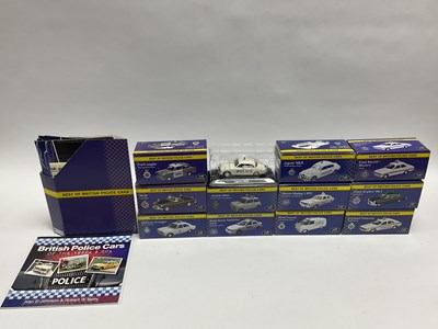 Lot 430 - Eleven 1:43rd scale diecast model police...