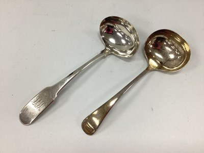 Lot 20 - A Dublin Hallmarked Silver Old English Fiddle...