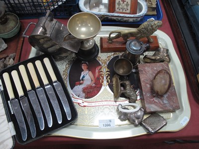 Lot 1396 - Dunhill Tankard Lighter, sugar helmet, vesta...