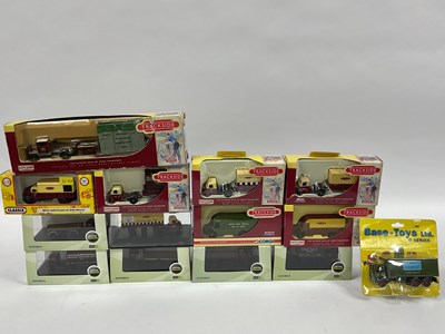 Lot 425 - Fourteen cased/boxed 1:76 diecast railway...