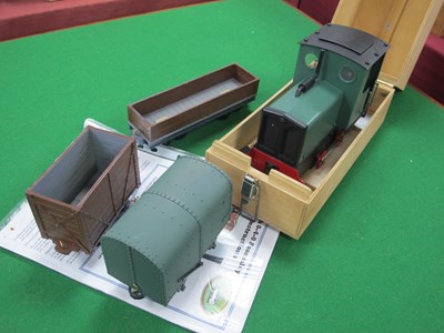 Lot 327 - A 32mm IP Engineering Kit Built "Jessie" 0-4-0...