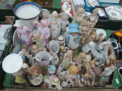Lot 1116 - XIX Century German Bisque Piano Baby Figures,...