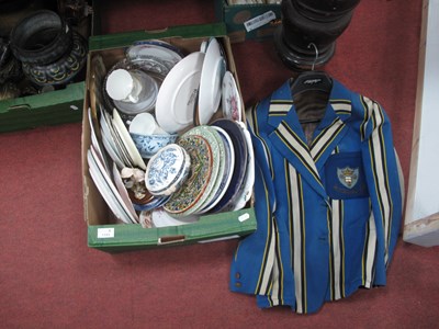 Lot 1349 - Vintage Sheffield University Blue-White-Yellow...