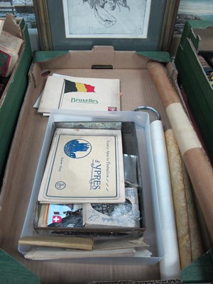 Lot 1042 - Twelve Snapshots of Ypres, postcards of...