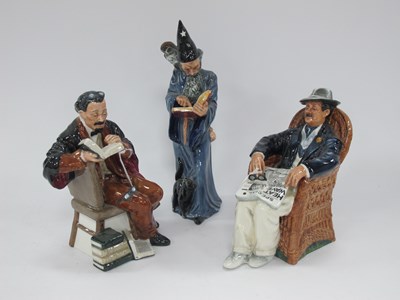 Lot 1241 - Royal Doulton Figurines 'The Professor', 'The...