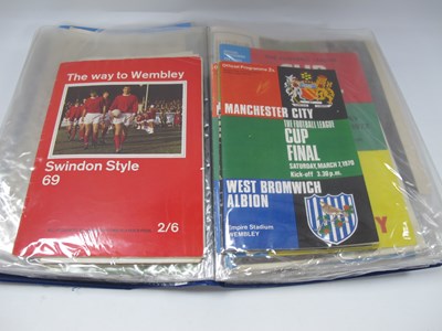 Lot 590 - League Cup Final Programmes 1967-82,...