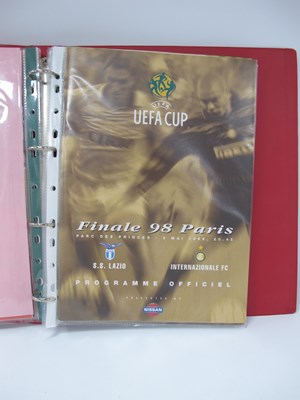 Lot 580 - U.E.F.A Cup Final Programmes, 1978-79, 91, 96,...