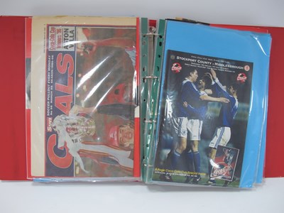Lot 585 - League Cup Finals & Semis Programmes 1996-98...