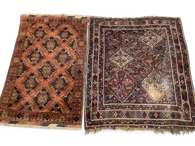 Lot 1552 - Middle Eastern Wool Tassele Rug, with many...