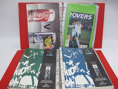 Lot 551 - 17 Play Off Final Programmes at Wembley...