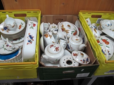 Lot 1058 - Royal Worcester Oven-to-Table Pottery, usually...