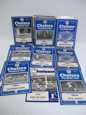 Lot 563 - Chelsea Home Programmes 1962-63 (x 13), 61-62...