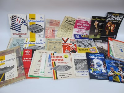 Lot 529 - Rugby League Programmes 1959 and Later, finals...