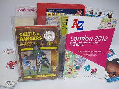 Lot 557 - 7 x London Olympic Brochures from 2012....