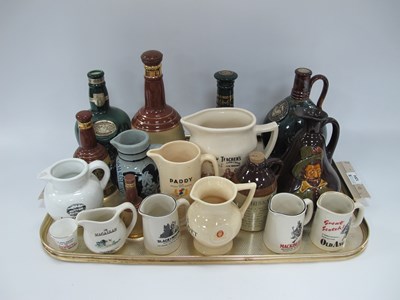 Lot 1204 - Doulton Ben Jonson Flask, Makinlays example...