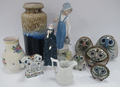 Lot 1181 - West German Pottery Vase 517-30, 29cm tall,...