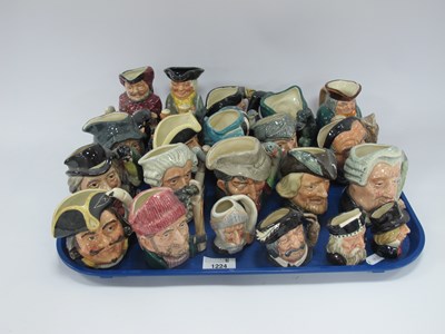 Lot 1224 - Royal Doulton Small & Medium Character Jugs,...