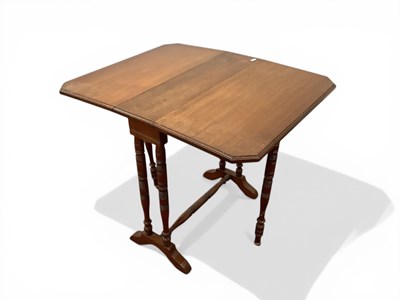 Lot 1570 - Early XX Century Walnut Sutherland Table with...