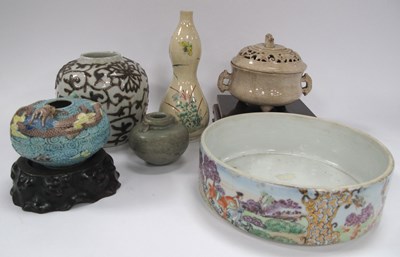 Lot 1307 - Oriental - Chinese Kangxi Style Brush Pot...