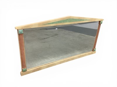 Lot 1534 - Bevelled Overmantle in Architectural Frame,...