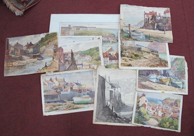 Lot 1467 - Richard A Siddall (Sheffield Artist) Whitby...