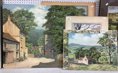 Lot 1481 - Richard A Siddall (Sheffield Artist) The Nook,...