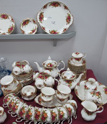 Lot 1167 - Royal Albert 'Old Country Roses' Tea Ware:-...