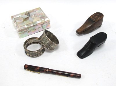 Lot 1279 - XIX Century Black Lacquer Snuff Box in the...