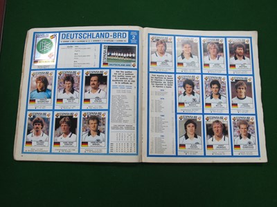 Lot 766 - Panini Spain 82 Sticker Album, appears...
