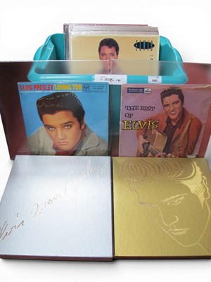 Lot 680 - Elvis Presley Collectors Vinyl Lot, 20+...