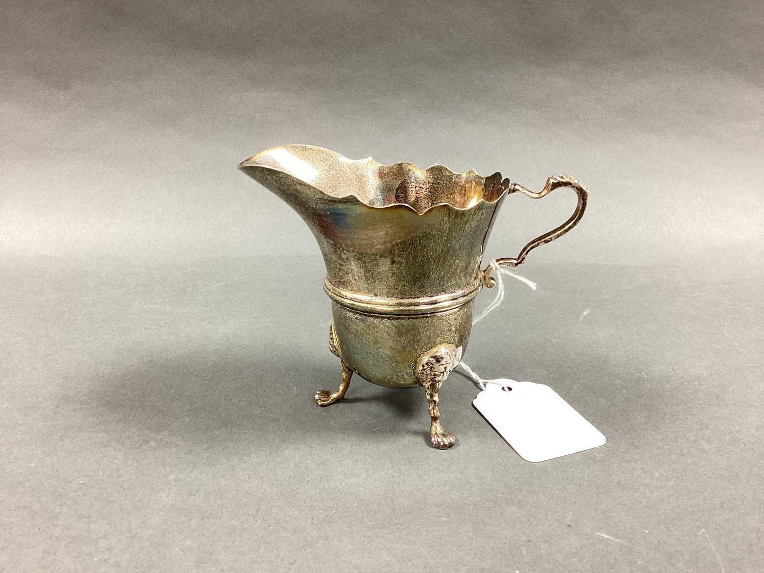 Lot 11 - A Hallmarked Silver Jug, T Hill, Birmingham...