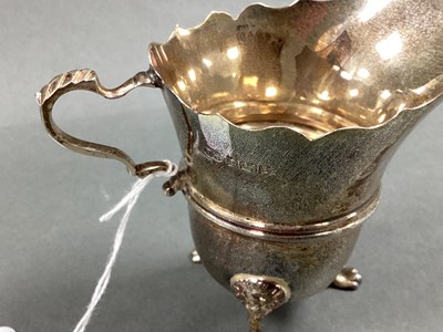 Lot 11 - A Hallmarked Silver Jug, T Hill, Birmingham...