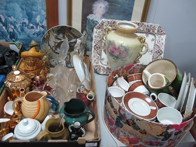 Lot 1018 - Glass Animals, Wade jug, coffee and tea ware,...
