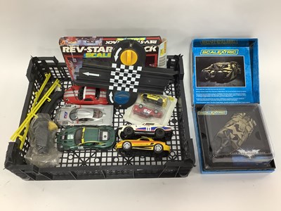 Lot 588 - Six 1:32 scale slot cars by Scalextric. All...