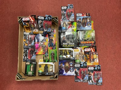 Lot 744 - Approximately Twenty Modern Star Wars Plastic...