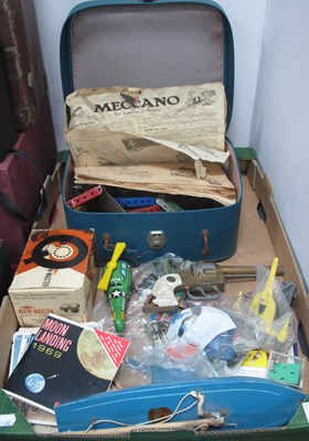 Lot 1331 - Various toys to include a case containing...