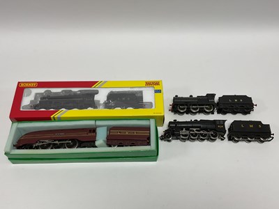Lot 535 - Four 00 gauge LMS locomotives: a boxed Hornby "...