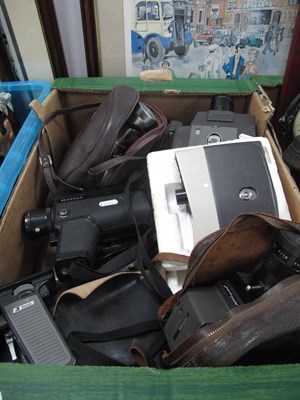 Lot 1007 - Cine cameras, including examples from Chinon,...