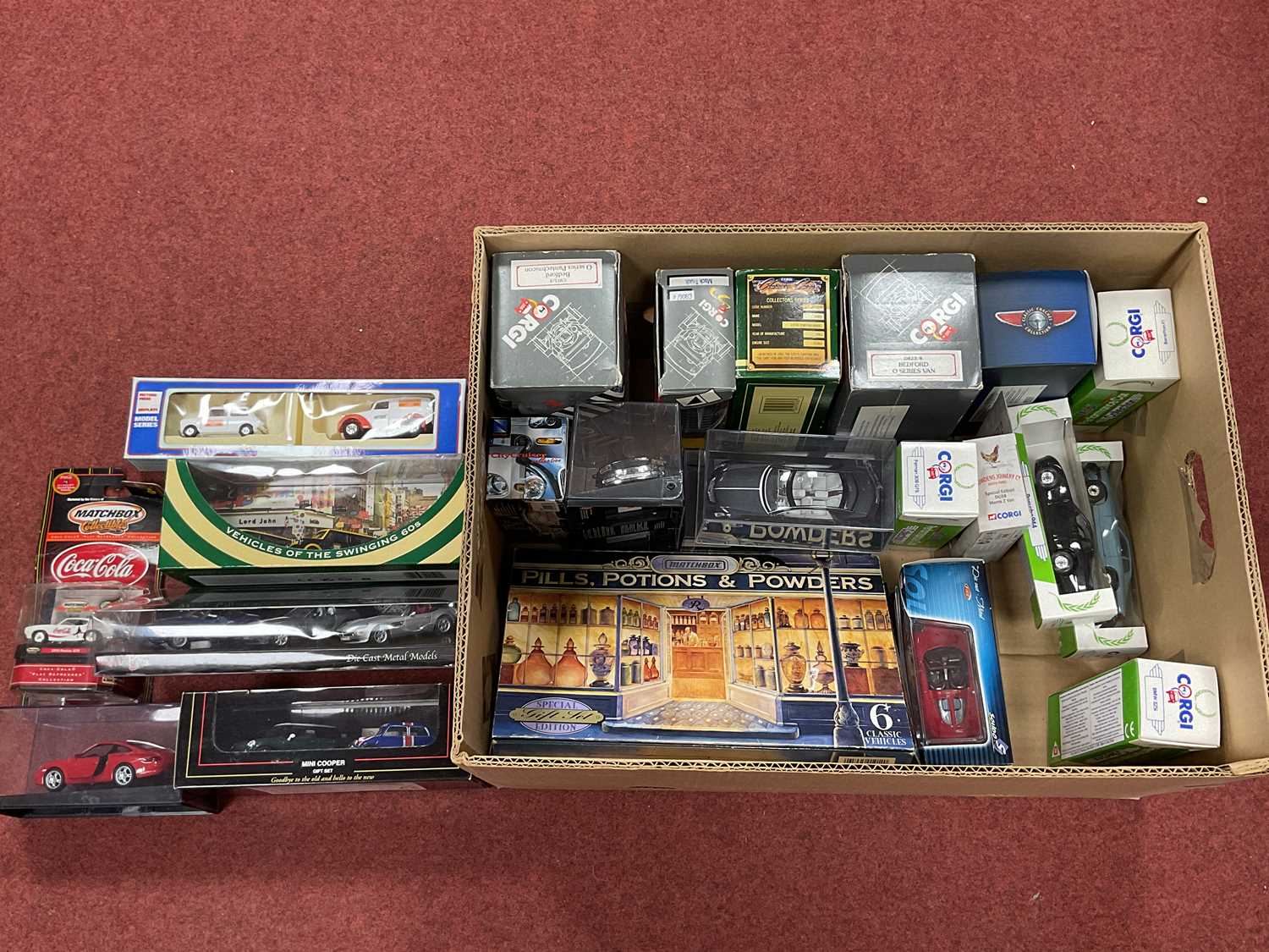 Lot 360 - Approximately Thirty Two Diecast Model...