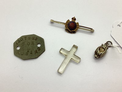 Lot 238 - RAF WWII Airman Dog Tag ROBINS 1507863,...