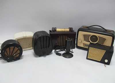 Lot 1438 - Bakelite Ware - Mupphy and Ultra Radios, five...