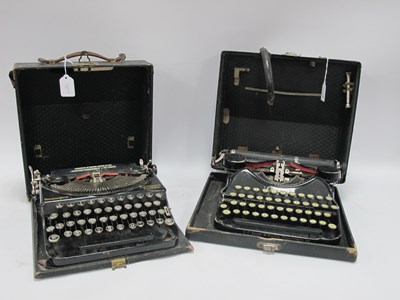 Lot 1442 - Corona & Remington Portable Typewriters. (2).