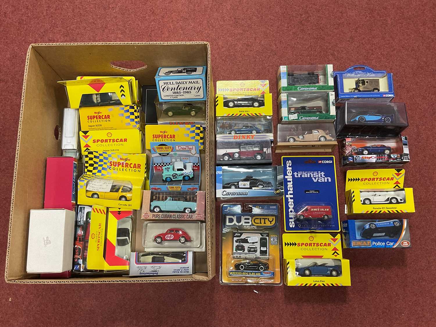 Lot 353 - Approximately Thirty Five Diecast Model...