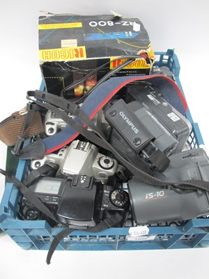 Lot 1096 - Canon 35mm Dilm Camera Bodies EOS 300x2, EOS...