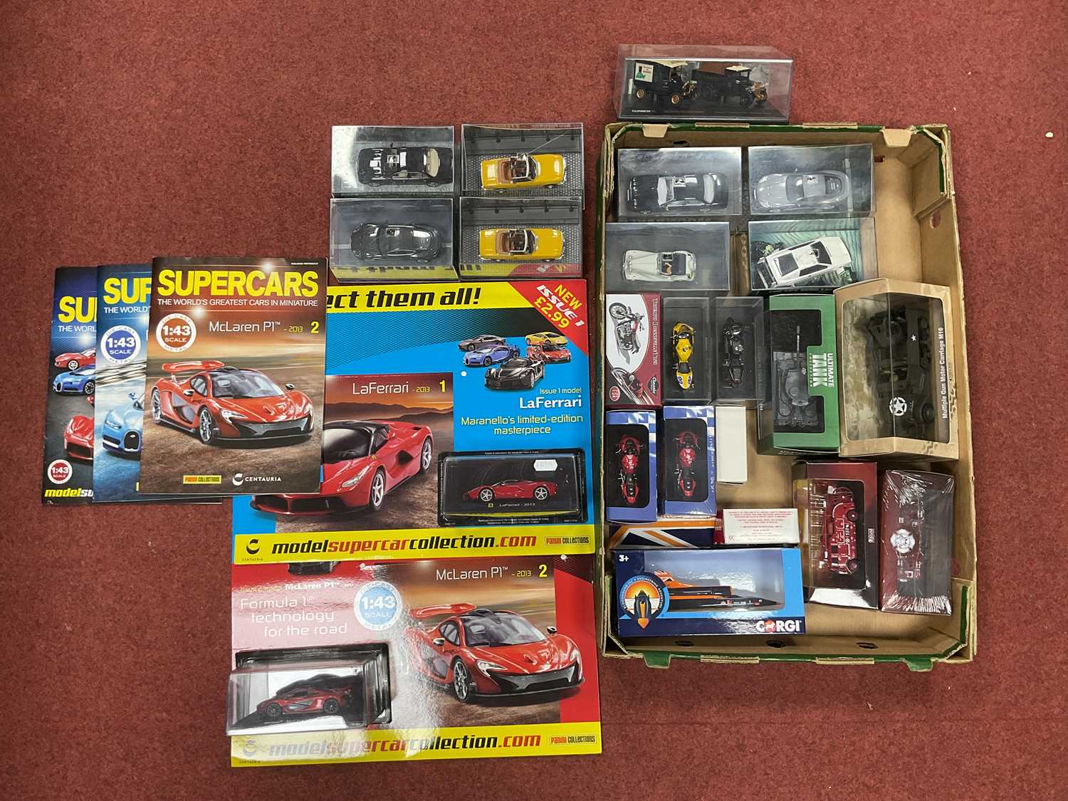 Lot 345 - Twenty Four Diecast Model Vehicles by Corgi,...