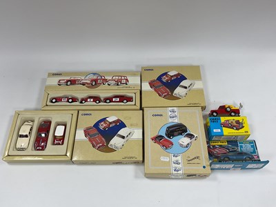 Lot 642 - Four Diecast Model Vehicle Sets by Corgi...