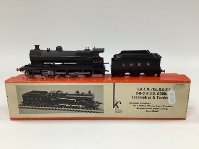 Lot 810 - A "K's Kits' 'OO' Gauge/4mm 2-8-0 R.O.D Goods...