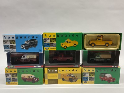 Lot 623 - Eight Lledo, Corgi Vanguards 1:43 scale...