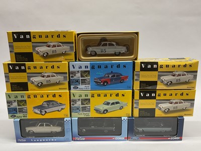 Lot 625 - Ten Lledo, Vanguards 1:43 scale diecast model...