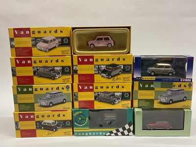 Lot 617 - Ten Lledo, Corgi Vanguards 1:43 scale diecast...